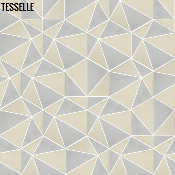 Pinnacle Summit 9x8" Hexagonal Cement Tile a