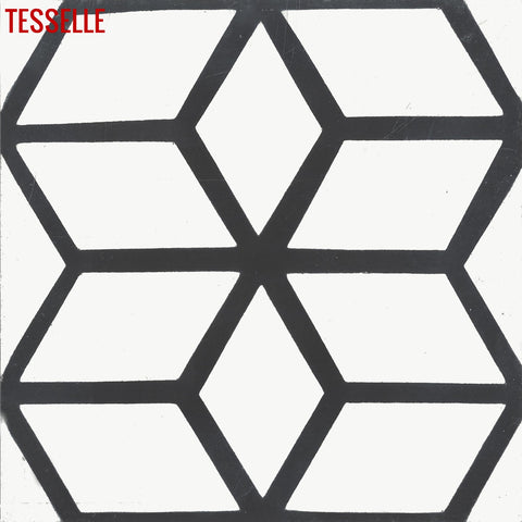 Prism Vantage 8" Square Cement Tile