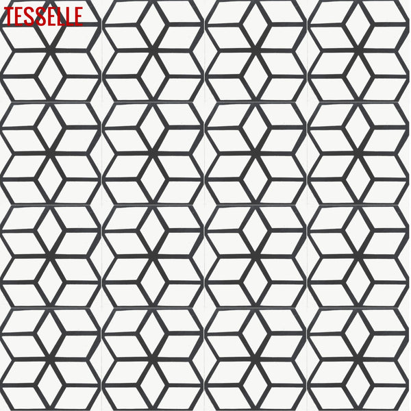 Prism Vantage 8" Square Cement Tile 1