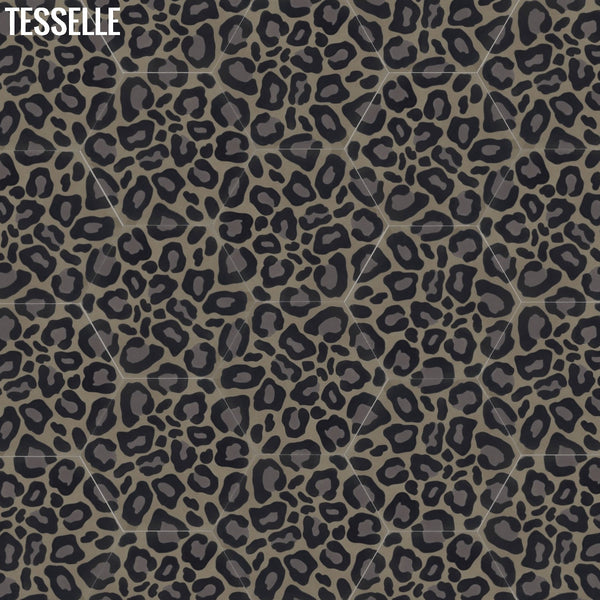 Safari Hexagonal Cement Tile - Jasper Random Layout