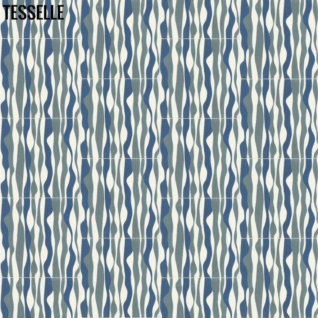 Sessia Vara 8" Square Cement Tile Half Drop