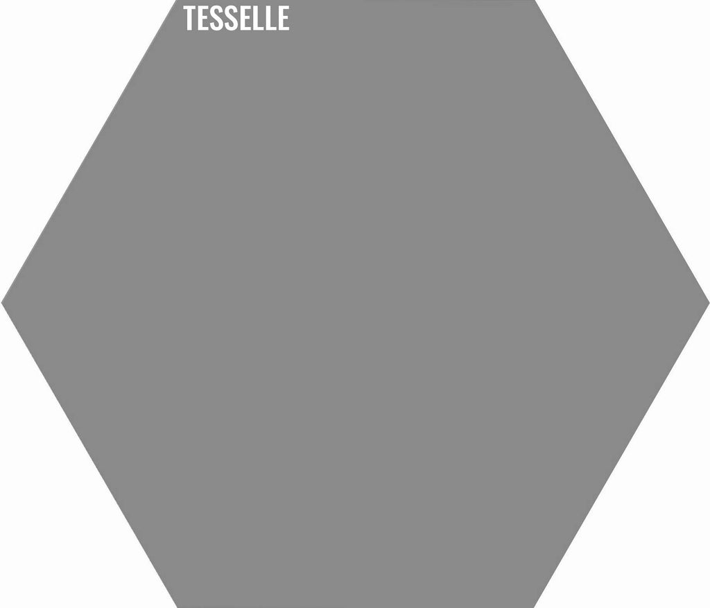 Steel 8921 - 9"x8" Hexagonal Cement Tile