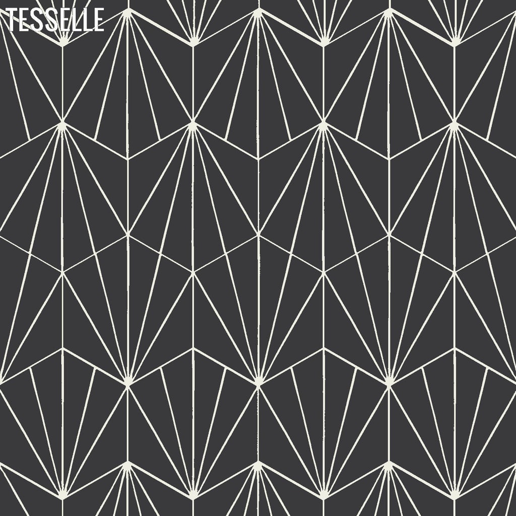 Sunray Basalt 9x8" Hexagonal Cement Tile 1