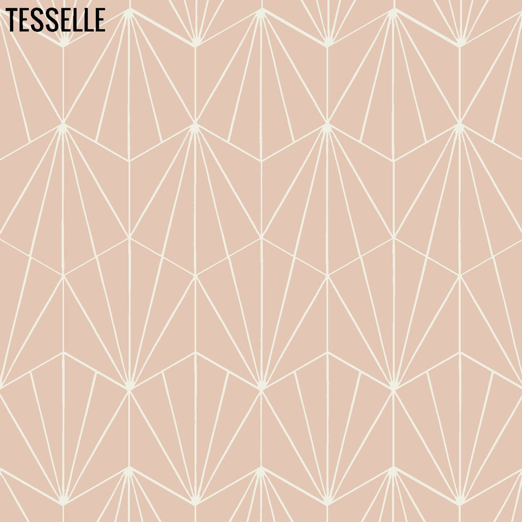 Sunray Shell 9x8" Hexagonal Cement Tile 2