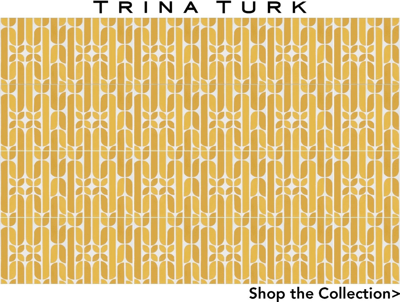 Cara Cara Cement Tiles by Trina Turk